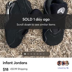 Infant crib Jordan’s